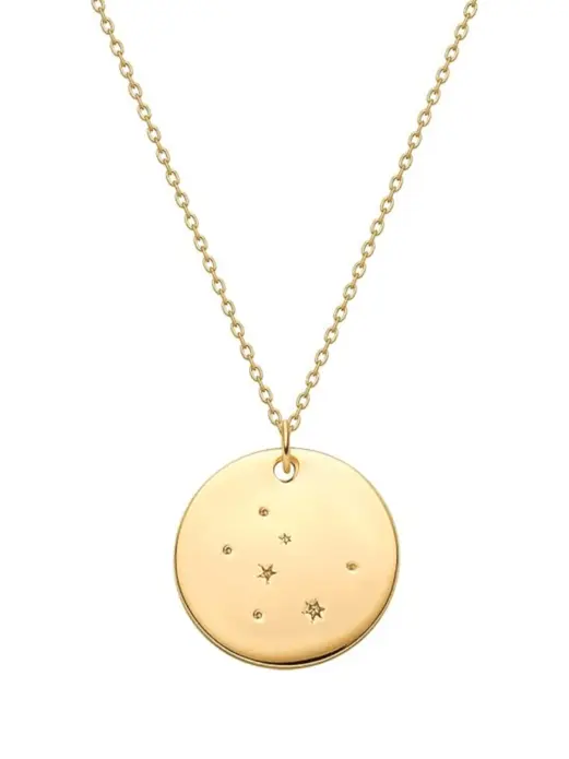 گردنبند سکه طلایی Mevecco با صورت فلکی