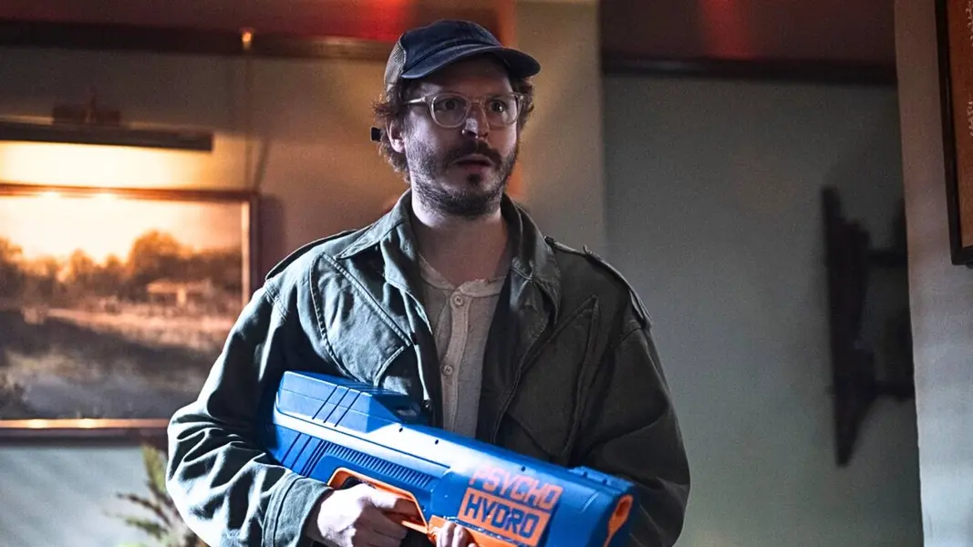 مایکل سِرا در فیلم The Running Man