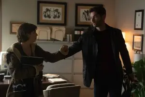 چپ‑را: Catherine Missal و Tom Ellis در ‘Tell Me Lies’ فصل ۳