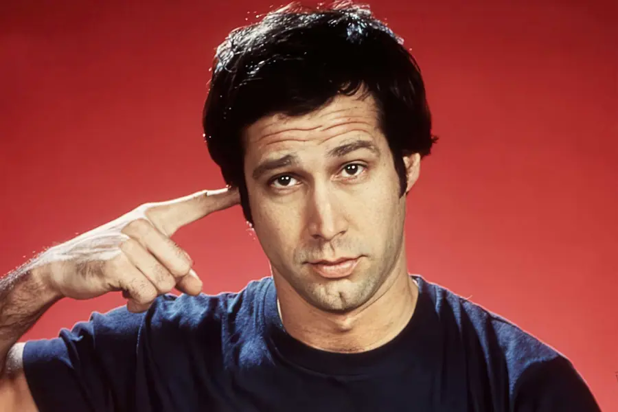 Chevy Chase در «Saturday Night Live» حدود ۱۹۷۵