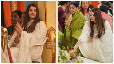 آیشواریا رای در عکس‌های تازه از جشن صدساله ستیاسای بابا به‌صورت سحری ظاهر می‌شود؛ خواننده ایبی وی درباره اجرا پیش روی ستاره شور و شوقی دارد