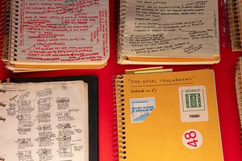 نمایشگاه آرشیوهای وس اندرسن در لندن - موزه دیزاین - اطلاعیه